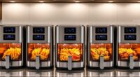 top dual door air fryers
