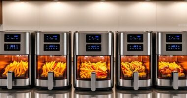 top dual door air fryers