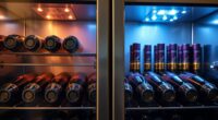 top dual zone wine coolers