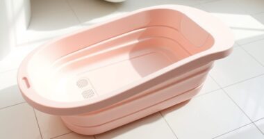 top foldable baby bathtubs