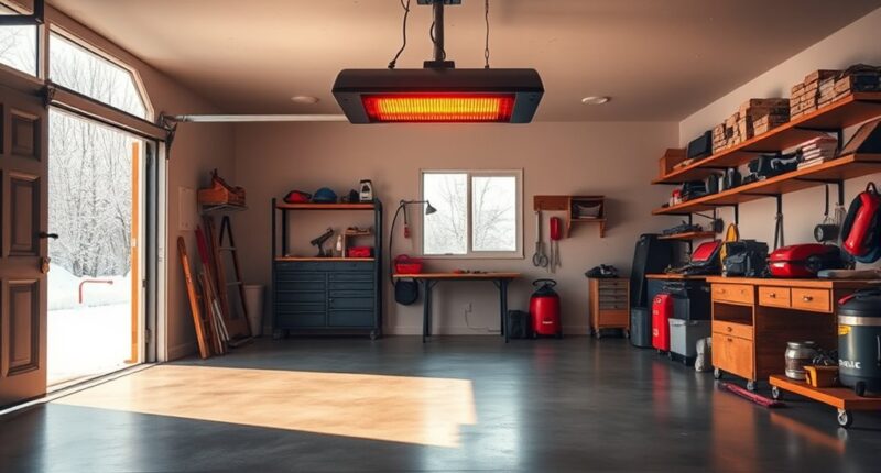 top garage heating options