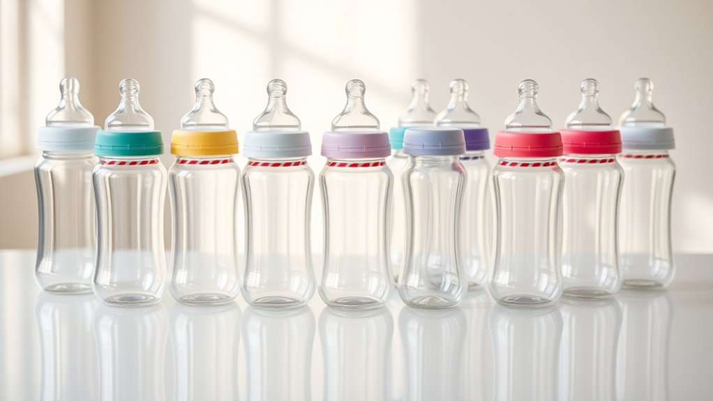 top glass baby bottles