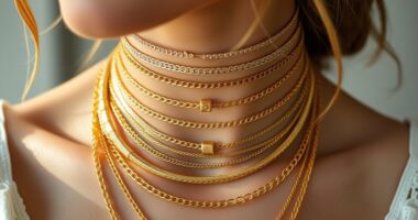 top gold layered necklaces