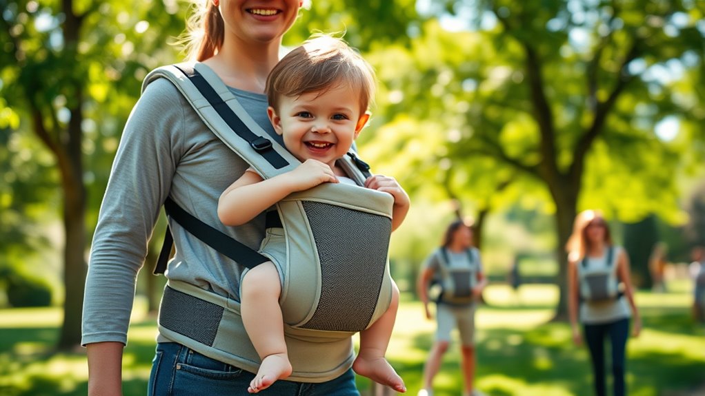 top hip seat carriers
