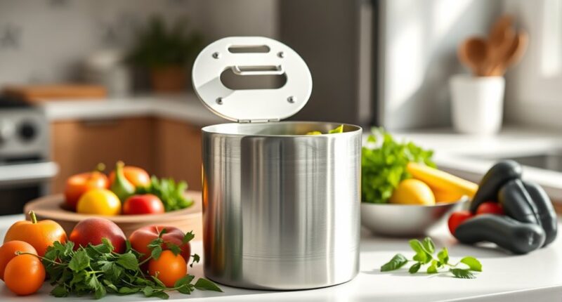 top kitchen compost bin options