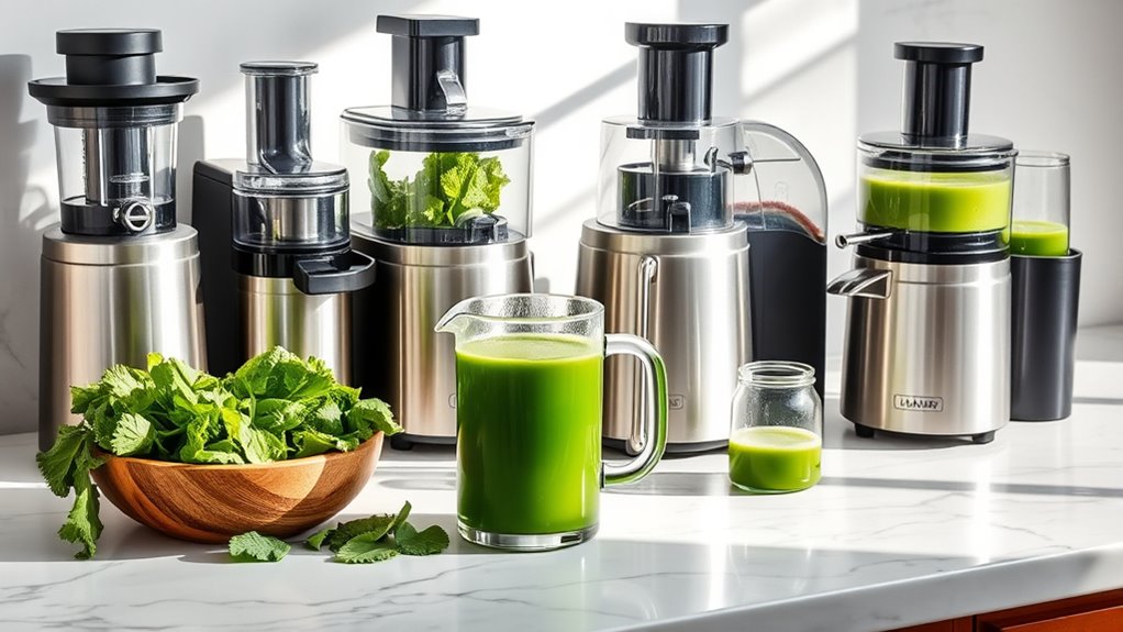 top leafy green juicers