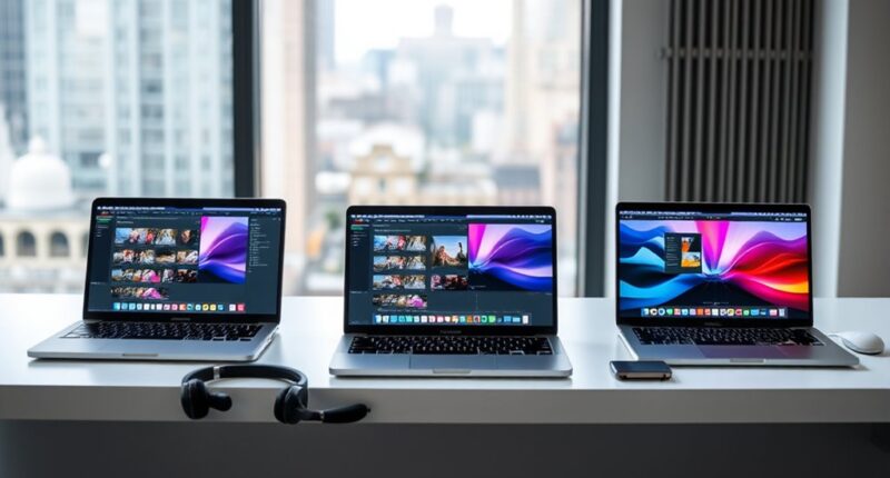 top macbooks for video editing