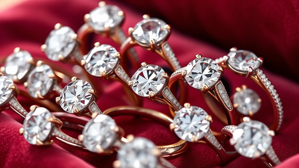 top moissanite ring selections