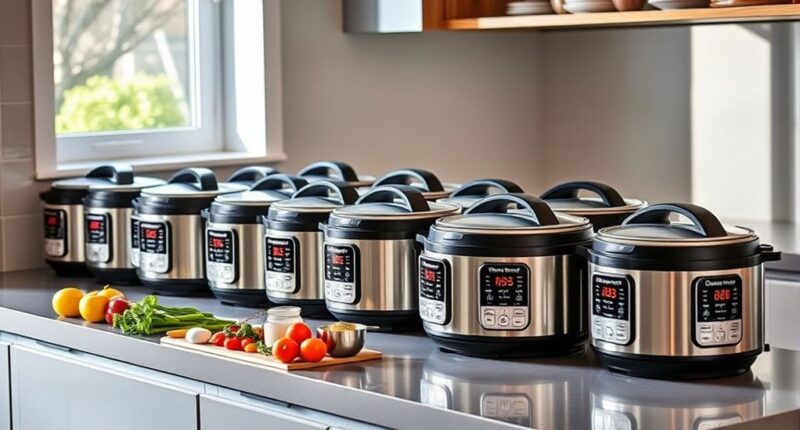 top multi cookers with pressure
