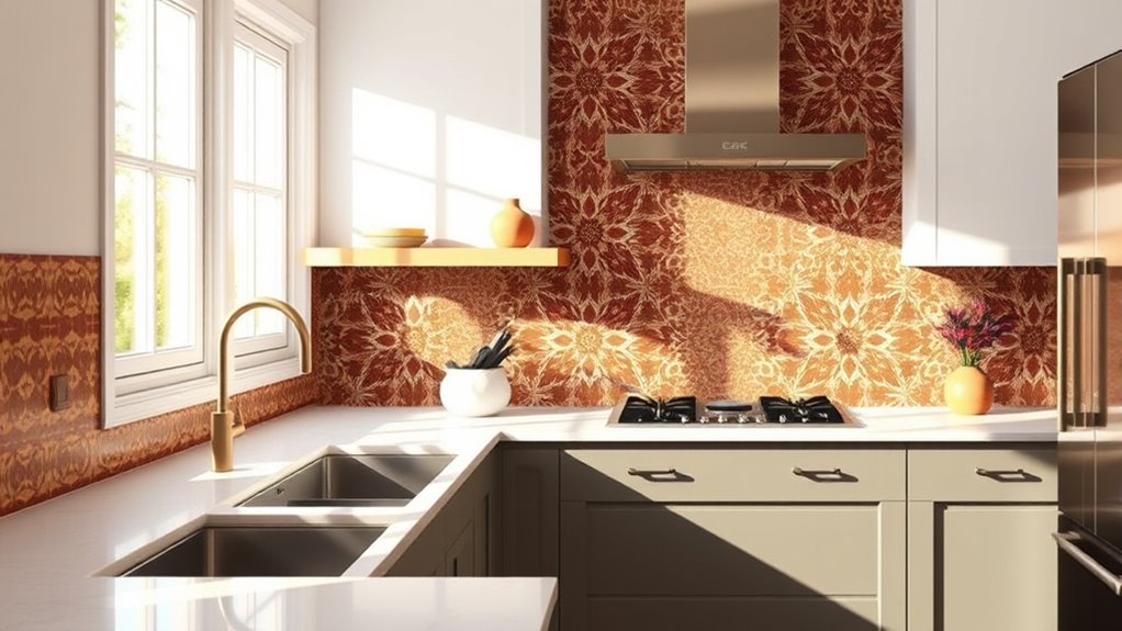 top peel and stick boho backsplashes