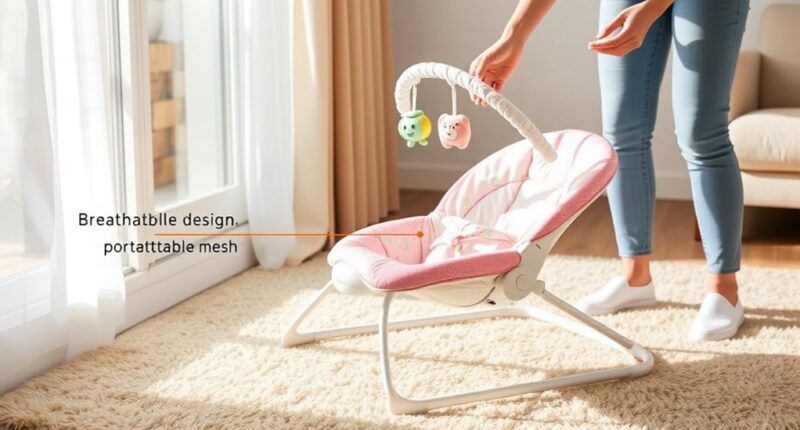 top portable baby bouncers