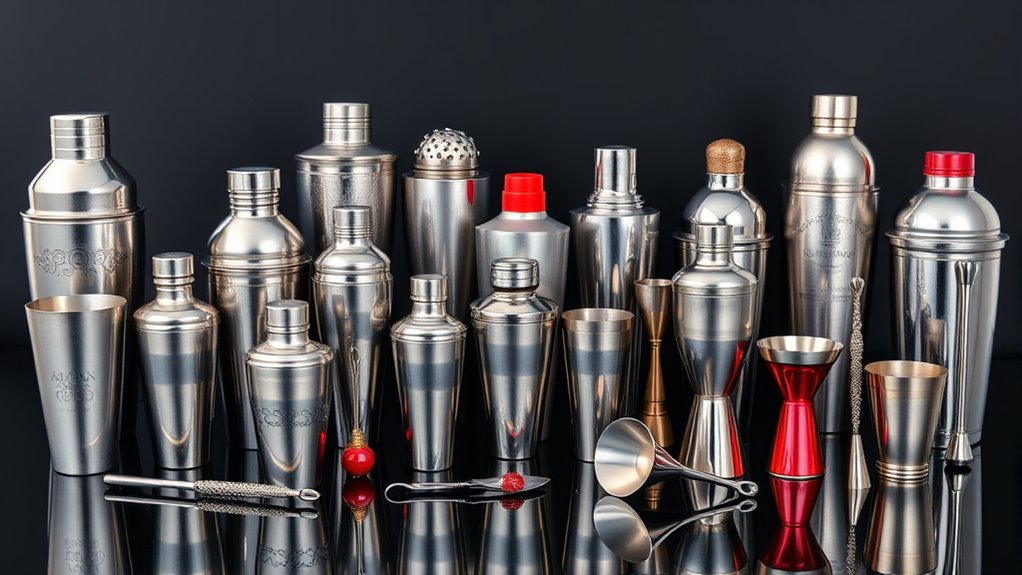 top rated bartender shaker sets
