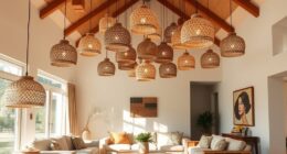 top rattan pendant light designs