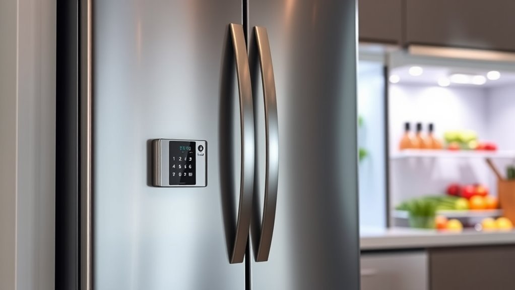 top refrigerator lock options