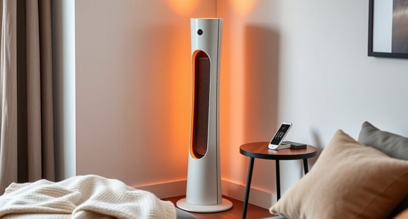 top remote controlled ceramic heaters
