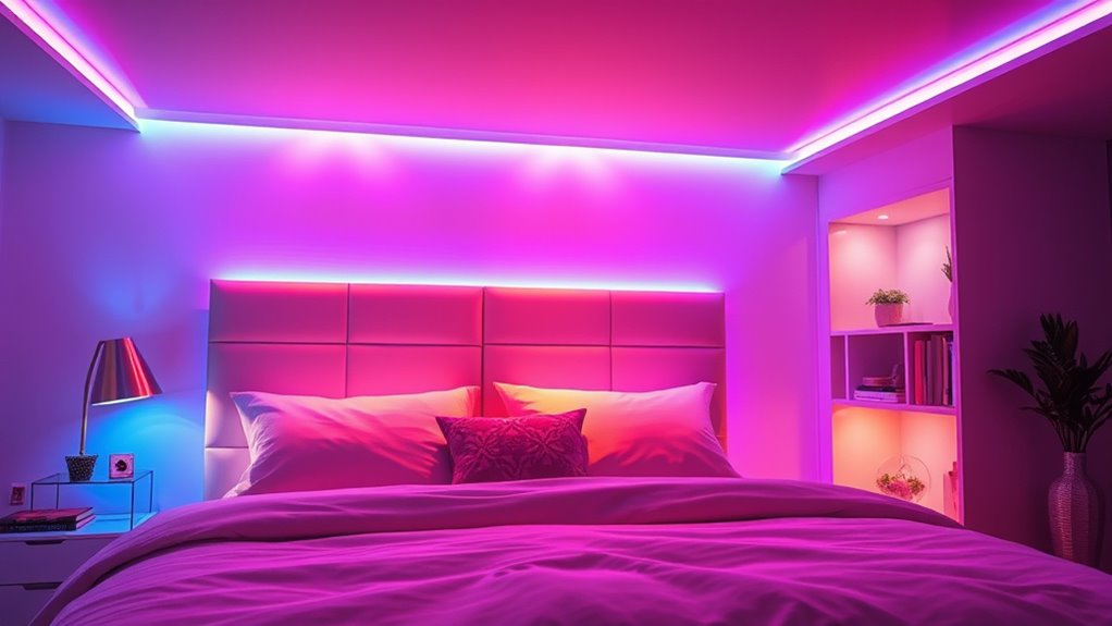 top room led light choices