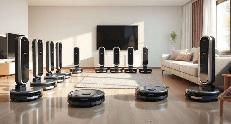 top self empty robot vacuums