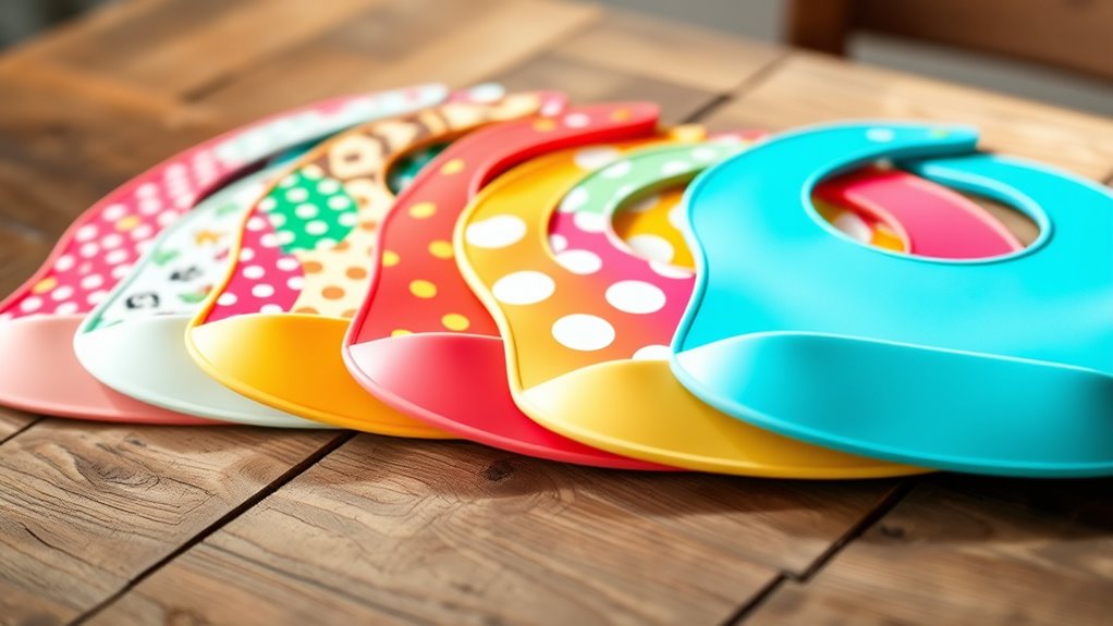 top silicone bibs for mess free eating