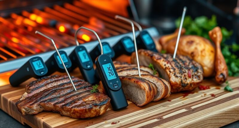 top smart grilling thermometers