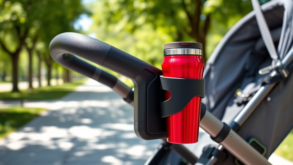 top stroller drink holders