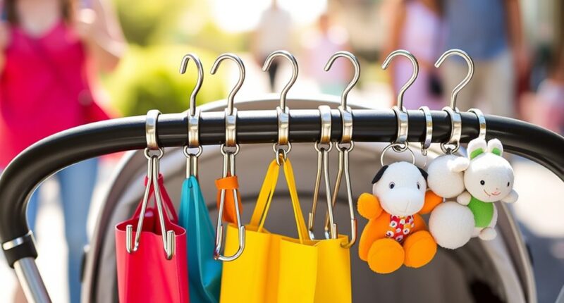 top stroller hook options