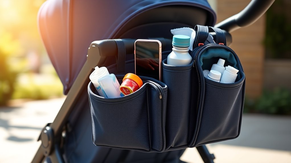 top stroller organizer options