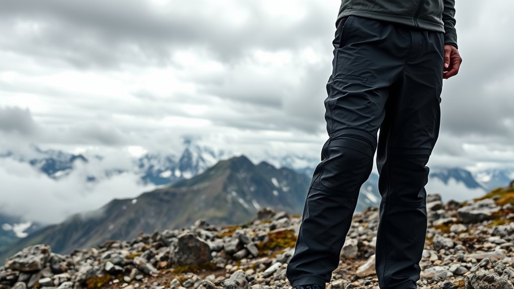 top windproof over pants