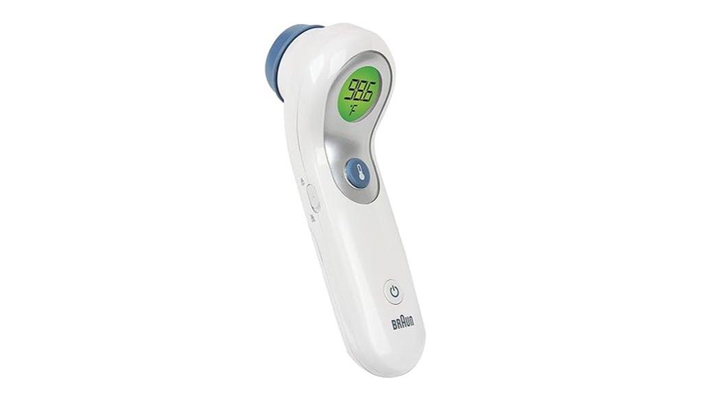 touchless forehead temperature measurement