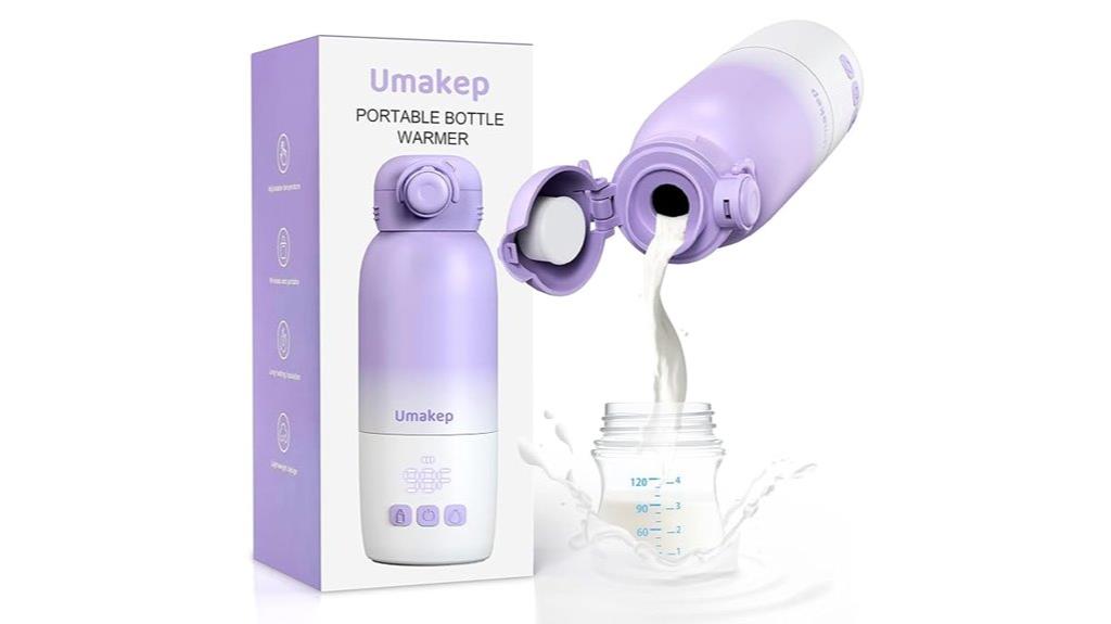 travel friendly bottle warmer