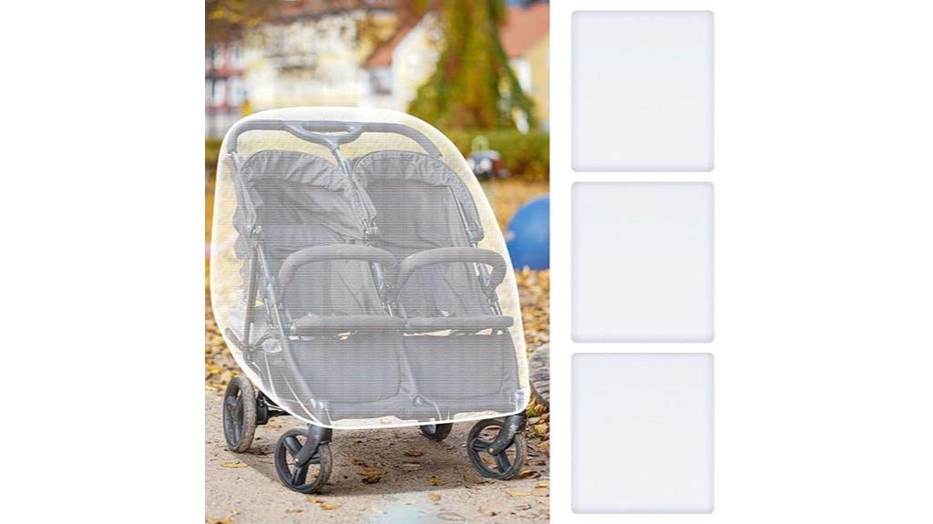 triple mosquito net pack