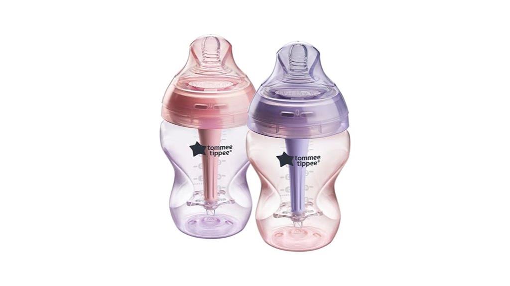 two pack anti colic bottles