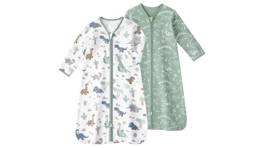 two pack baby sleep sacks