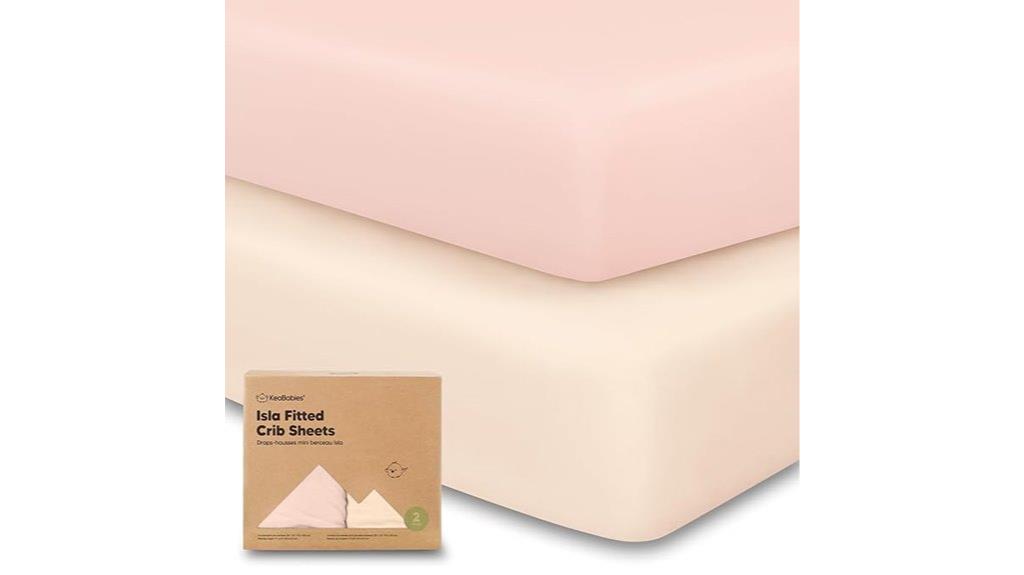 two pack crib sheets