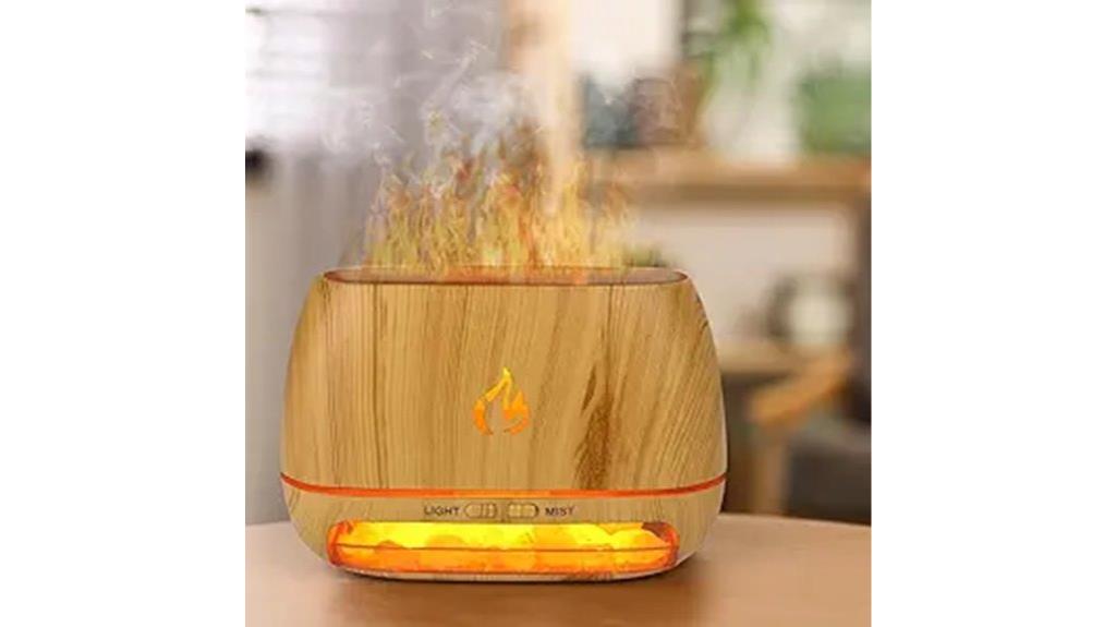 ultrasonic diffuser with salt