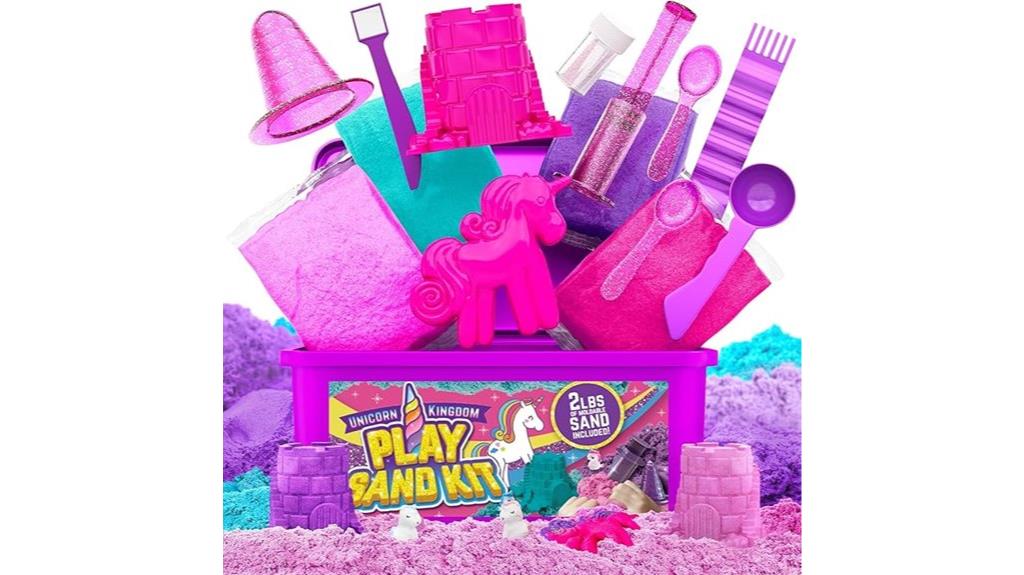 unicorn sand sensory kit