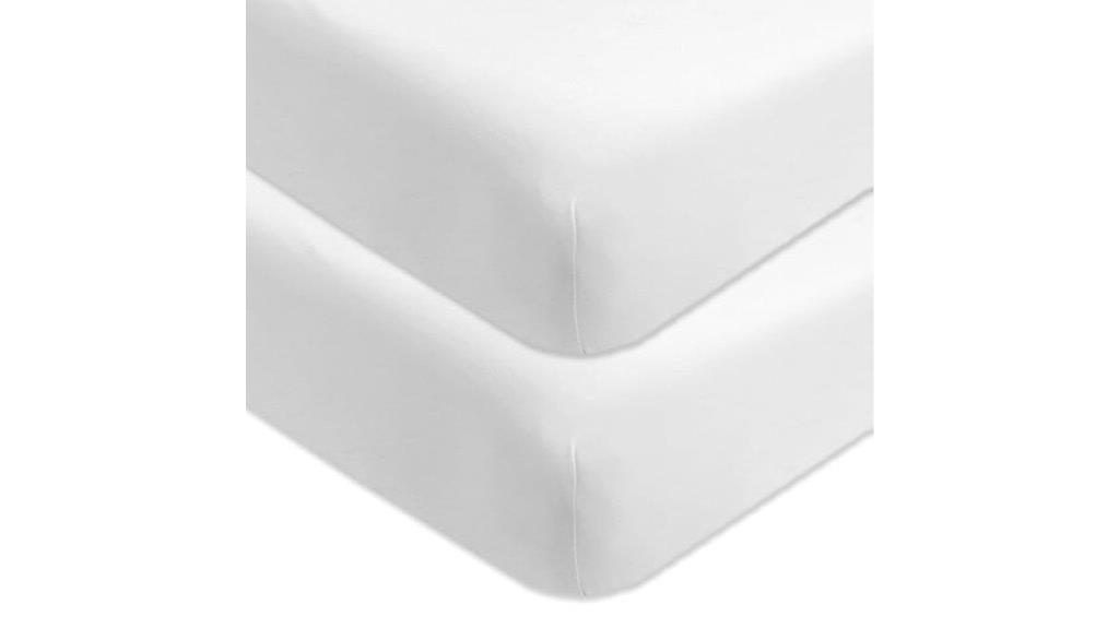 unisex crib sheet set