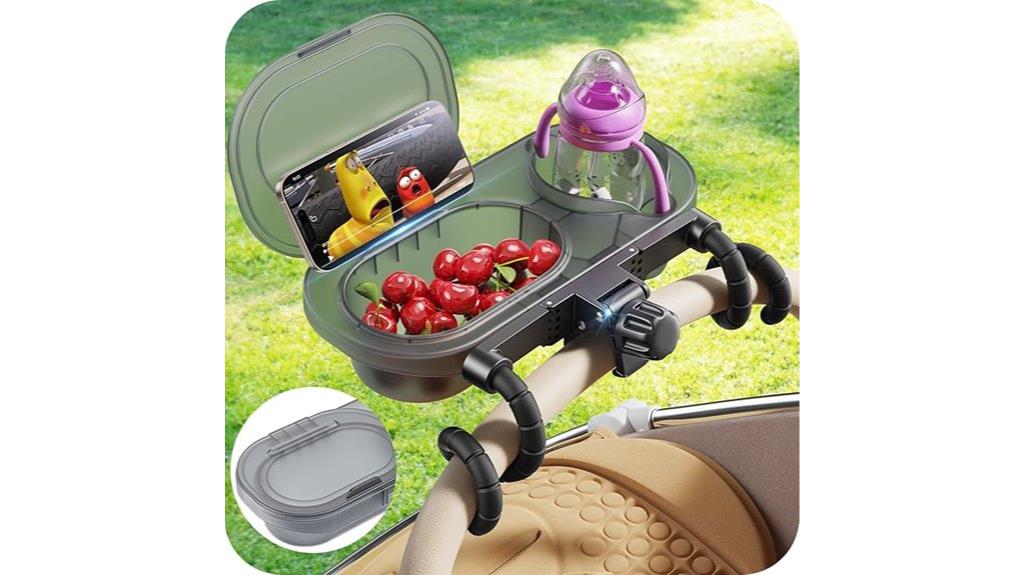 universal stroller snack tray