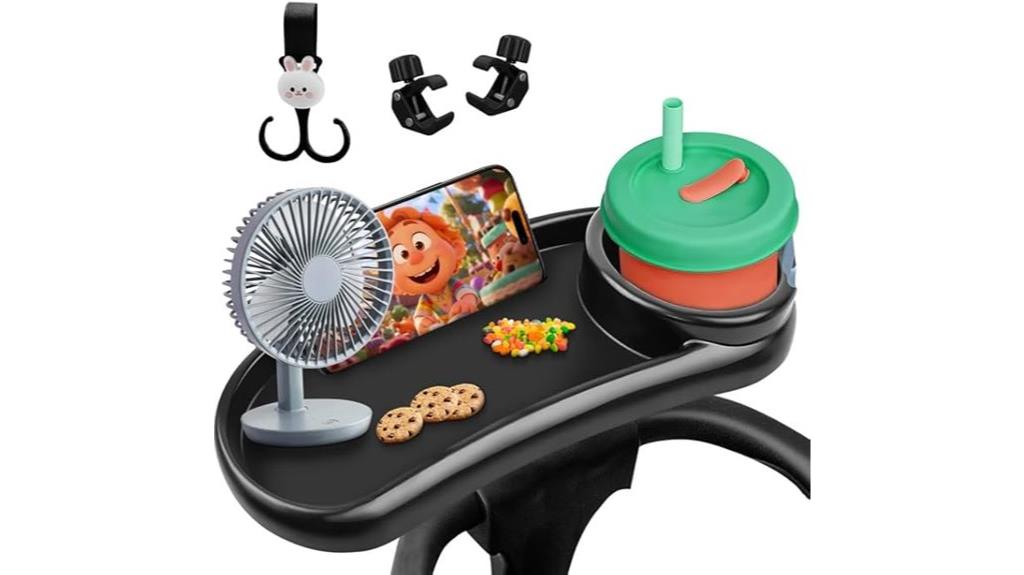 universal stroller snack tray