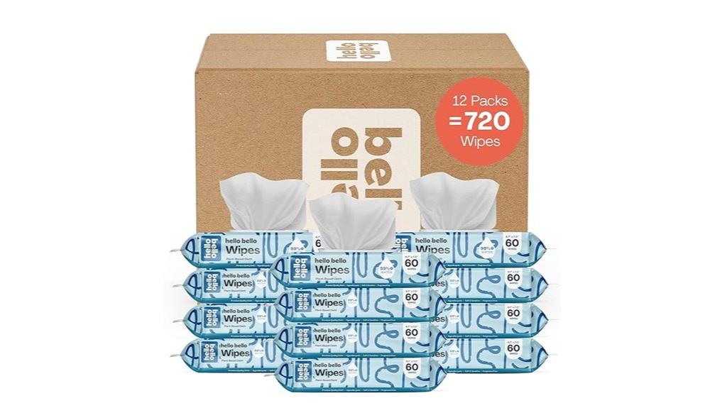 unscented baby wipes pack