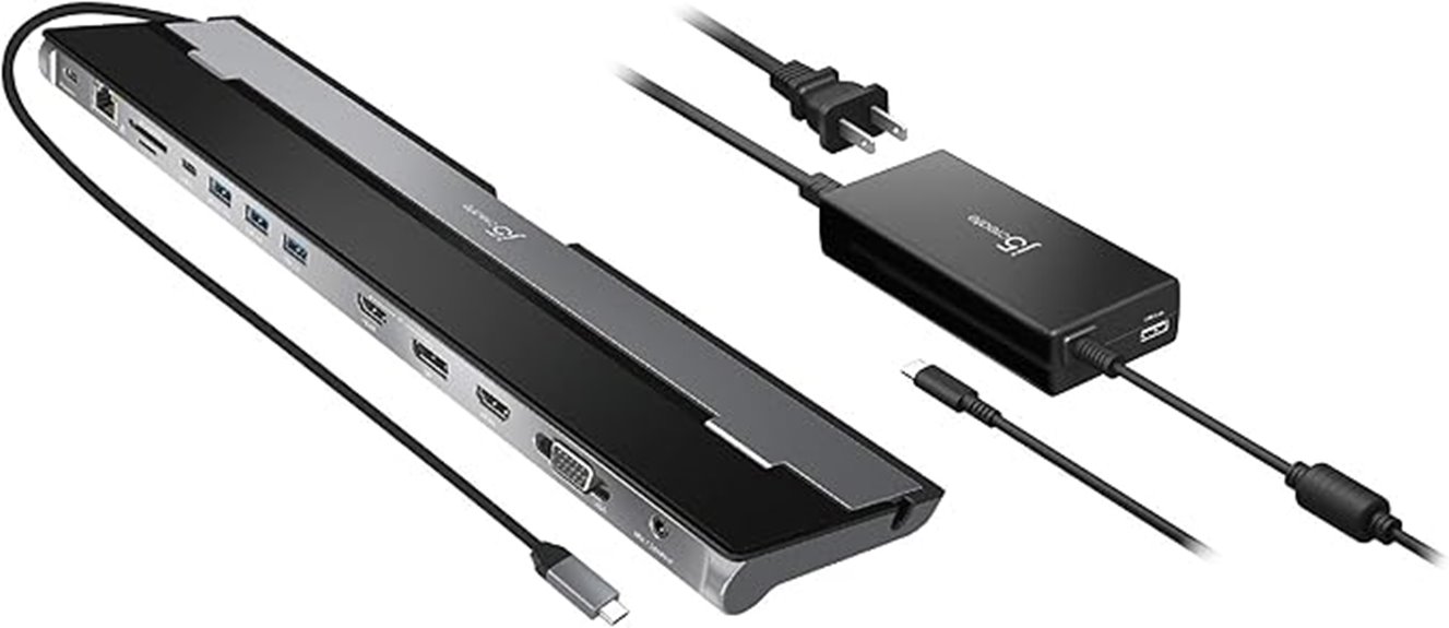 usb c dock with power