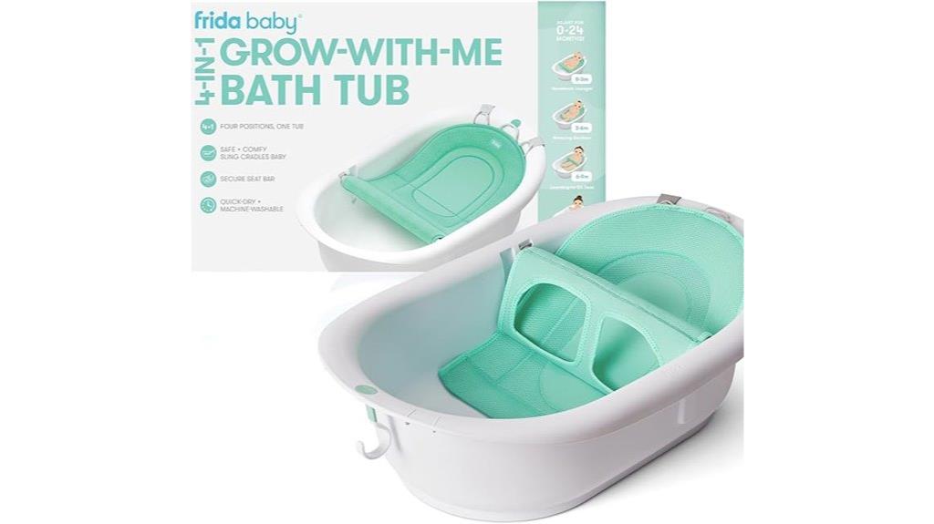 versatile 4 in 1 baby tub
