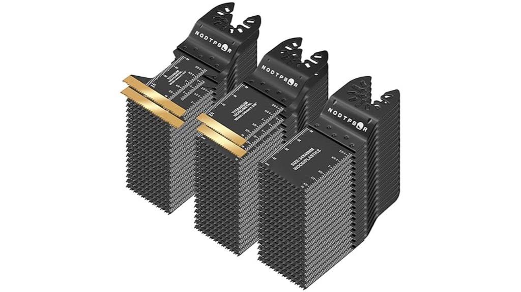 versatile 54 piece saw blade set