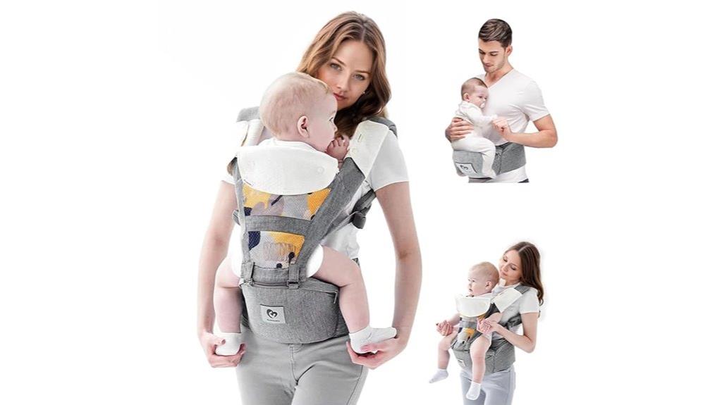 versatile baby hip carrier