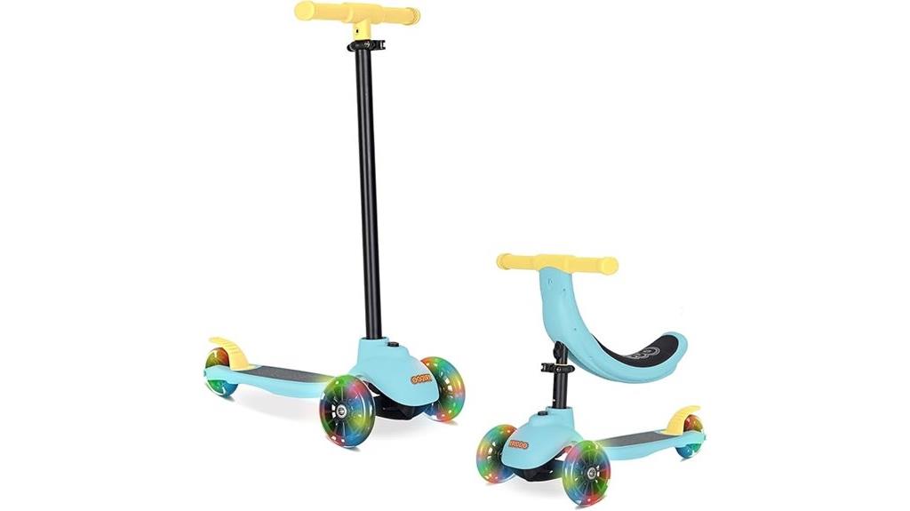 versatile three in one scooter