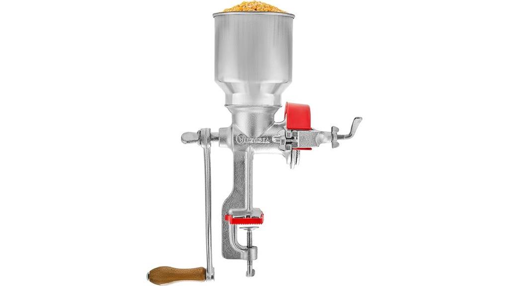 victoria cast iron grain mill