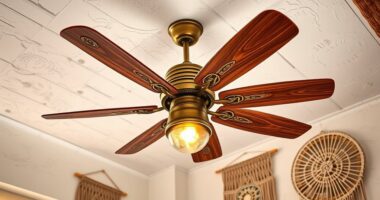 vintage boho ceiling fans