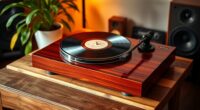 vintage style wireless turntables