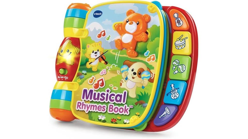 vtech musical rhymes book