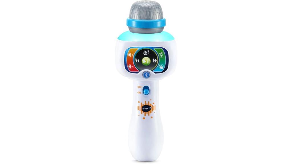vtech white karaoke microphone