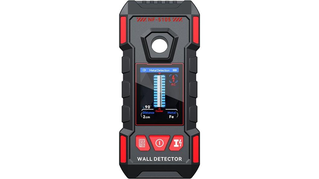 wall stud finder with lcd
